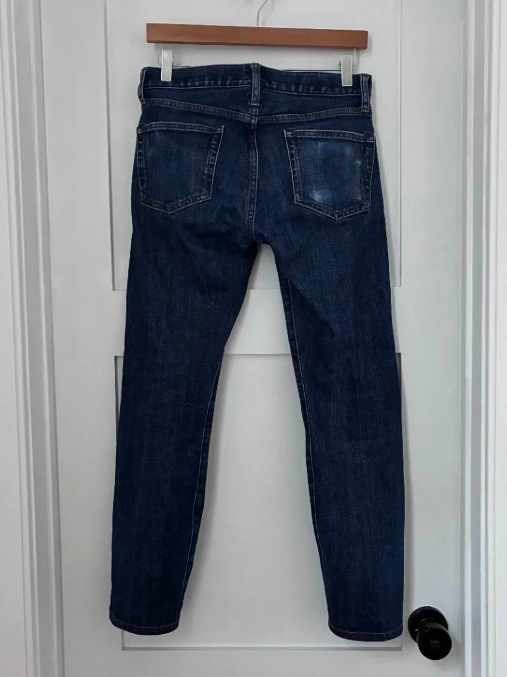 J. Crew Japanese Selvedge Denim Jeans 28x28 Slim 484 Mens